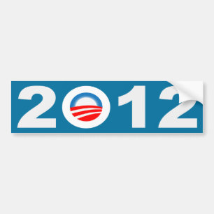 Obama 2012 Icon Bumper Sticker