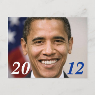 Obama 2012 Postcard