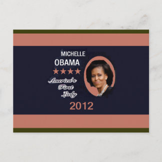 OBAMA 2012 POSTCARD