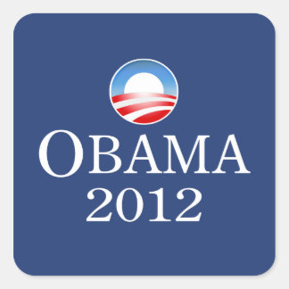 Obama 2012 Square Sticker