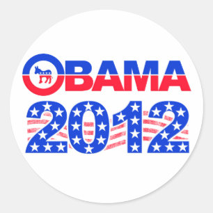 OBAMA 2012 stickers