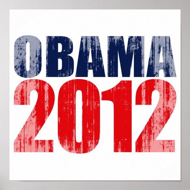 OBAMA 2012 Vintage.png Poster (Front)