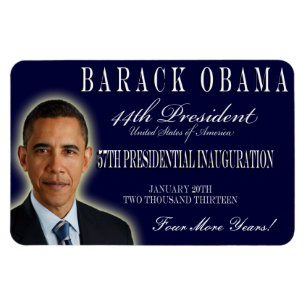 Obama 2013 Inauguration Magnet commémoratif