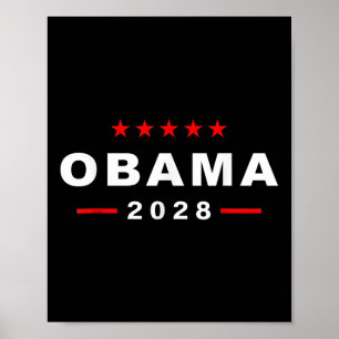Obama 2028 Shirt Vote Obama For President 2028 Poster