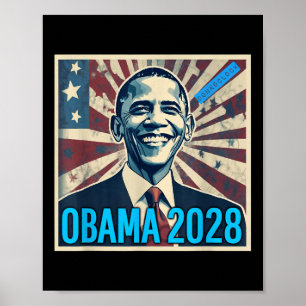 Obama 2028 Tee Poster