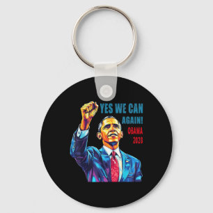 Obama 2028 Yes We Can Again Obama 48th President O Keychain