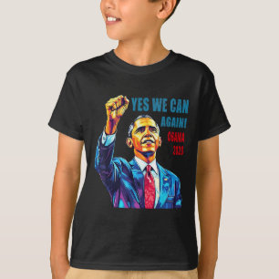Obama 2028 Yes We Can Again Obama 48th President O T-Shirt