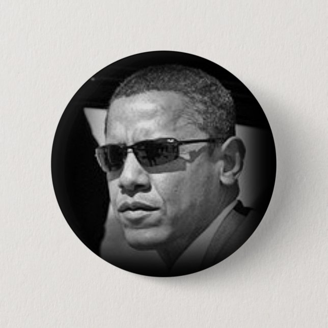 Obama 2 COOL  Button (Front)