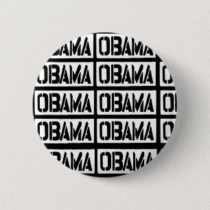obama 2 inch round button
