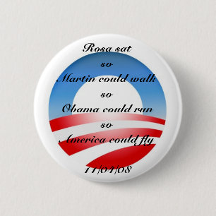 Obama 2 Inch Round Button
