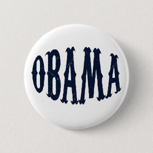 OBAMA 2 INCH ROUND BUTTON