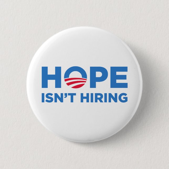 Obama 2 Inch Round Button (Front)