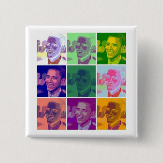 obama 2 inch square button