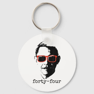Obama 44 President _1  Keychain