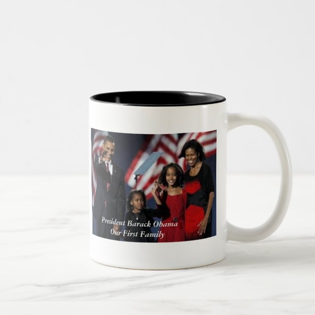 Obama 44th First Family Mug (Right)