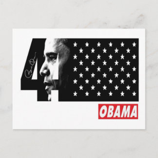 OBAMA 44TH President Signature Editions Postcard