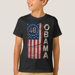 Obama 48th President American Flag Obama For Presi T-Shirt