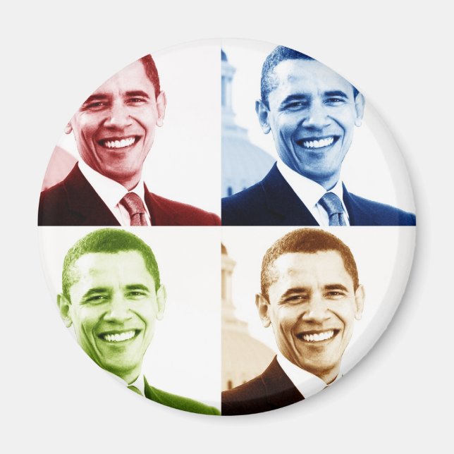 obama 4chrome magnet (Front)