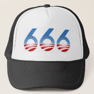 Obama 666 trucker hat