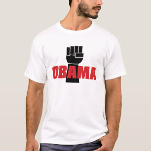 Obama à raison ! T-shirt du poing noir