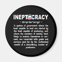 Obama Administration Ineptocracy Kitchen Magnet