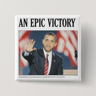 Obama: An Epic Victory Button