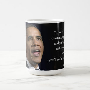 Obama And Motivational Quote Beautiful Coffee Mug