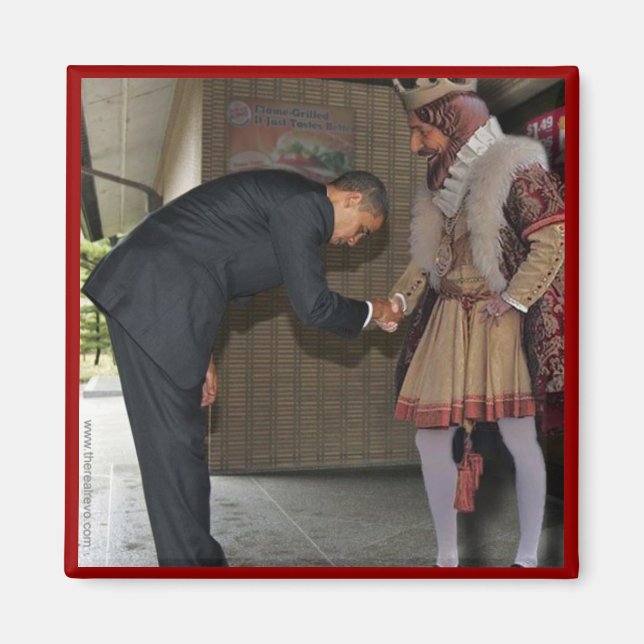 Obama and the King Magnet (Front)