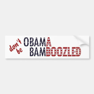 Obama Bamboozled - Customized Bumper Sticker