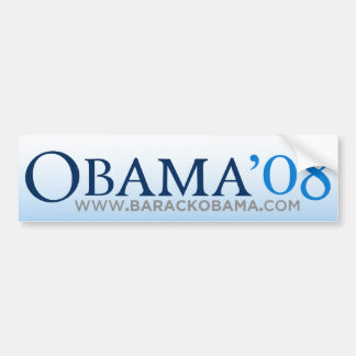 Obama Biden 08 Bumper Sticker