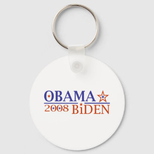 Obama Biden 08 Keychain