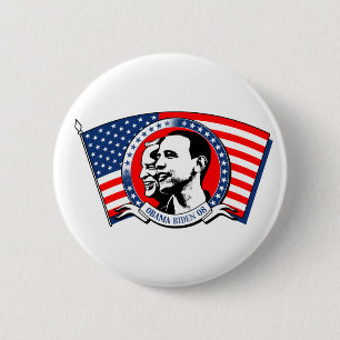 Obama Biden 2008 2 Inch Round Button