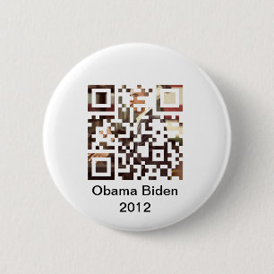 Obama Biden 2012 2 Inch Round Button