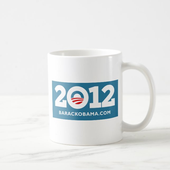 Obama Biden 2012 Coffee Mug (Right)