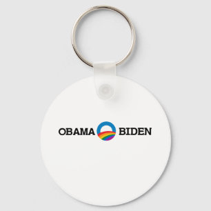 Obama Biden 2012 Pride - Keychain