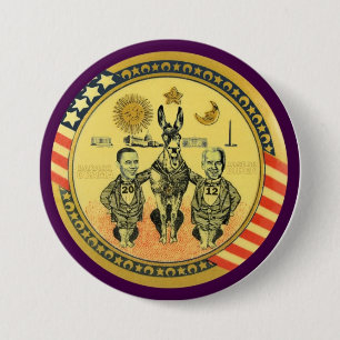 Obama Biden 2012 Washington, D.C. 3 Inch Round Button