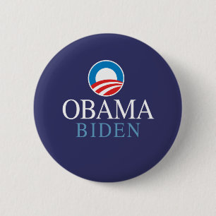 Obama Biden 2 Inch Round Button