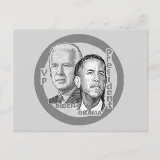 Obama Biden Jugate Postcard