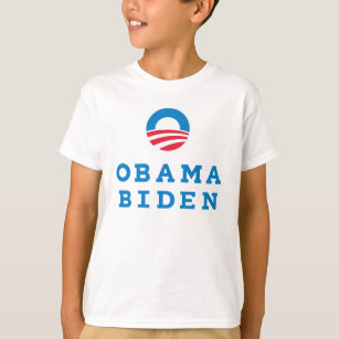 Obama Biden "O" Logo Vertical (Colour) T-Shirt