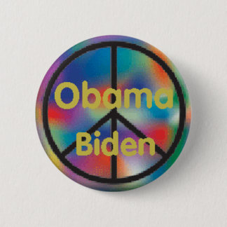 Obama Biden Peace Button