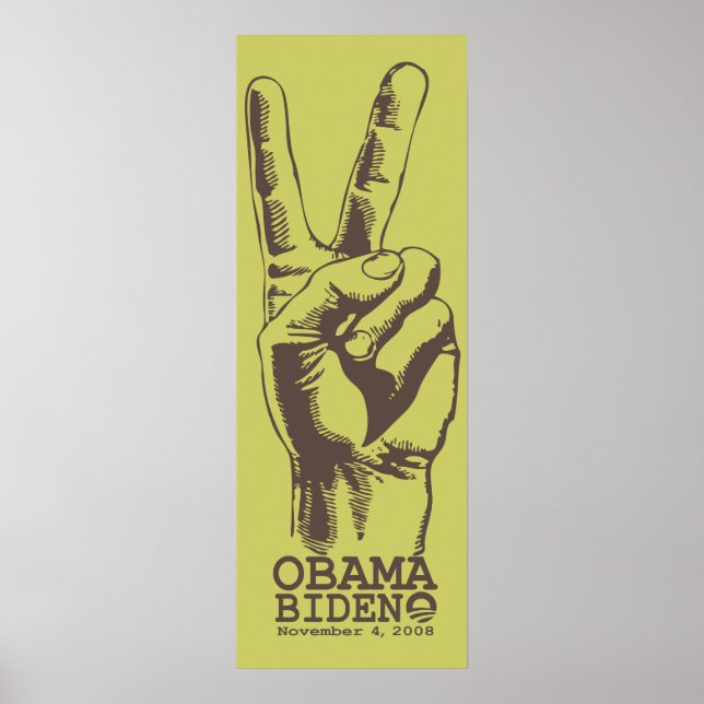 Obama Biden Peace Print (Front)
