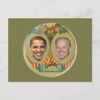 Obama Biden Postcard