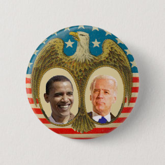 Obama Biden Retro Button