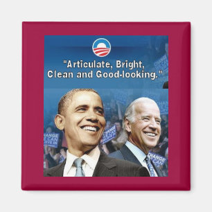 Obama Biden Square Magnet