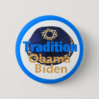 Obama Biden YARMULKE Button