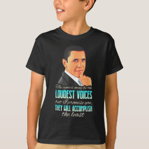 Obama Black History Month Presidents Day Men Women T-Shirt