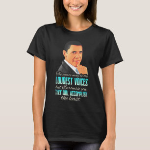 Obama Black History Month Presidents Day Men Women T-Shirt