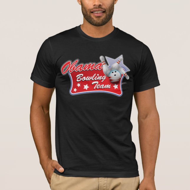 Obama Bowling Team T-Shirt (Front)