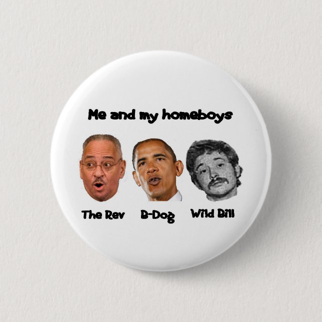 Obama Cabinet 2 Inch Round Button (Front)