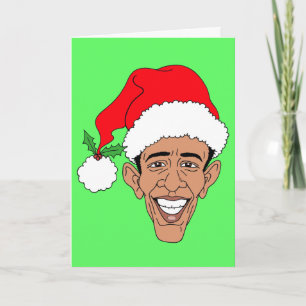 Obama Claus Holiday Card